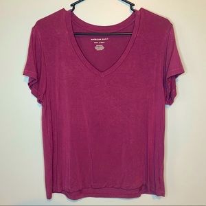 American Eagle Outfitters Soft & Sexy Tee Shirt | XS | Pink